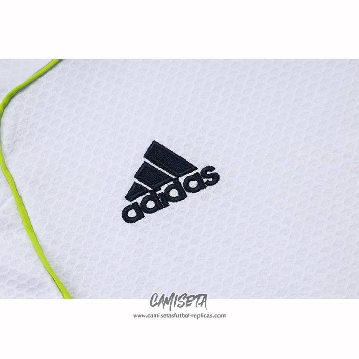 Chandal del Real Madrid 2025-2026 Manga Corta Blanco - Pantalon Corto